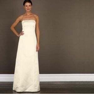 j Crew Vivian debutante/ wedding gown 6 NWOT silk